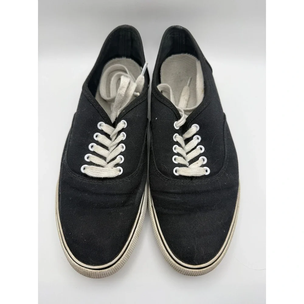 Womens Canvas Sneakers Target Black Casual‎ Lace Up Comfort Shoes